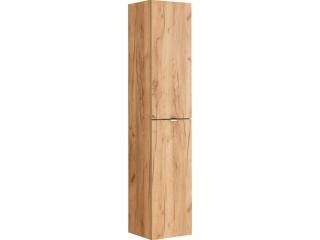 Vysoká závěsná skříňka - CAPRI 800 oak, zlatý dub