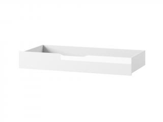 Zásuvka pro postel - SELENE 34, lesklá bílá/bílá