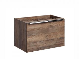 Závěsná skříňka pod umyvadlo - SANTA FE 82-60 oak, šířka 60 cm, dub santa fe vintage