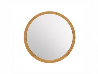 Zrcadlo - POPRAD, průměr 62 cm, medová borovice