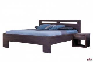Domestav MESSINA manželská postel 180 cm buk cink přírodní