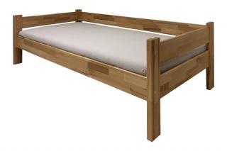 Gazel Sendy postel 90 x 200 cm buk přírodní  + kapsa na postel ZDARMA