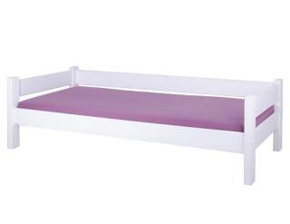 Gazel Sendy postel 90 x 200 cm smrk bílá  + kapsa na postel ZDARMA
