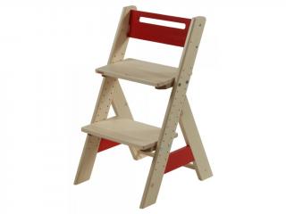 Gazel ZUZU dětská rostoucí židle červená