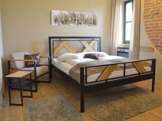 Iron Art DOVER kovaná postel pro rozměr matrace: 160 x 200 cm