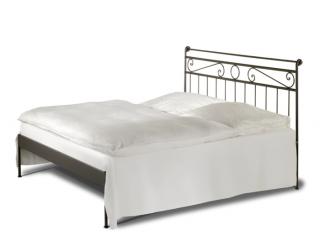 Iron Art ROMANTIC kanape - kovaná postel pro rozměr matrace: 140 x 200 cm