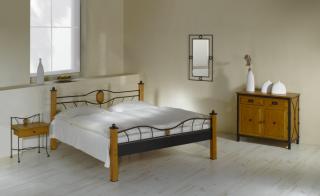 Iron Art STROMBOLI kovaná postel pro rozměr matrace: 140 x 200 cm