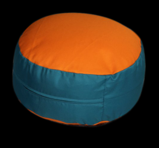 Kolinger NEON sedací polštář 50 x 20 cm Pomeranč Petrolej