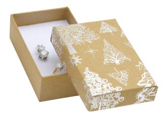 Krabička na malou sadu papírová vánoční