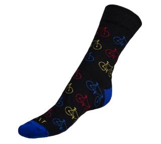 Ponožky Kolo černé černá vel. 43-46