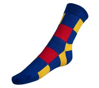 Ponožky Kostky barevné 35-38