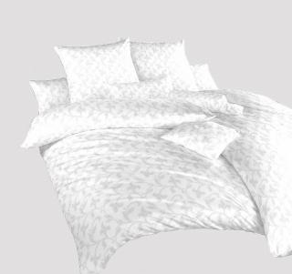 Povlečení damašek Rokoko bílé Varianta: Povlečení damašek Rokoko bílé 200x200 cm povlak
