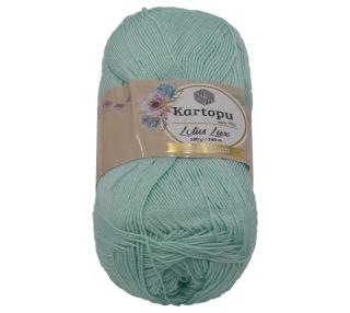 Příze LOTUS LUX mentolová 100g / 340 m