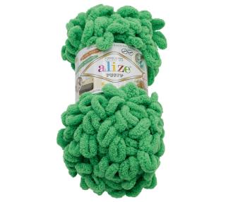 Příze PUFFY zelená 100g / 9 m