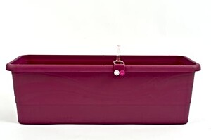 Samozavlažovací truhlík Gardenie SMART 100 cm fuchsiový