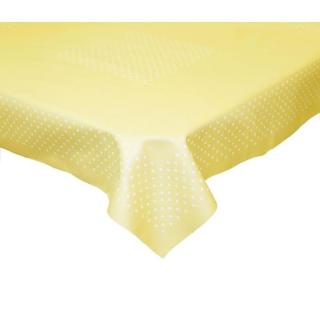 Ubrus bavlněný, Exclusive, žlutý, výběr rozměru Velikost: 120 x 150 cm