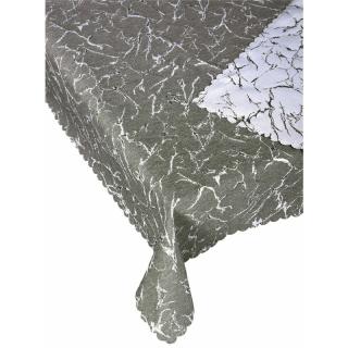 Ubrus gobelinový, Night, tamavě šedý Velikost: 120 x 155 cm