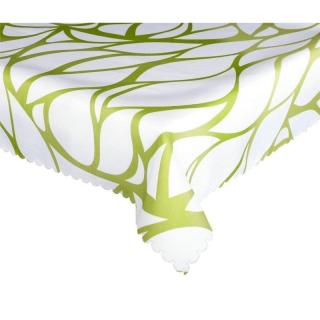 Ubrus s nešpinivou úpravou, Eline, zelená, výběr rozměru Velikost: 40 x 160 cm