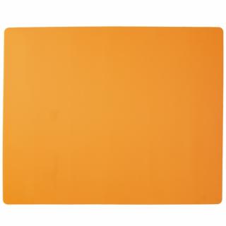 Vál na těsto silikonový 60x50 cm, oranžový