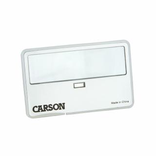 Carson MagniCard Fresnelova lupa s osvětlením (3x) MC-99