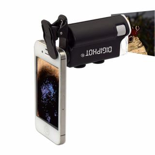 Digiphot Kapesní mikroskop (60-100x) s klipem na smartphone PM-6001