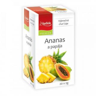 Ananas a papája 40g porcovaný