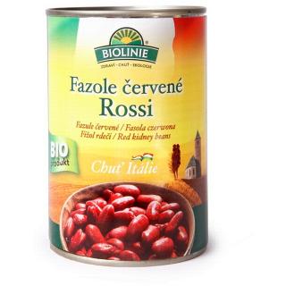 Bio fazole červené Rossi sterilované 400 g