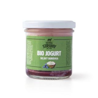 BIO Jogurt selský borůvka 140G FARMA STRUHY