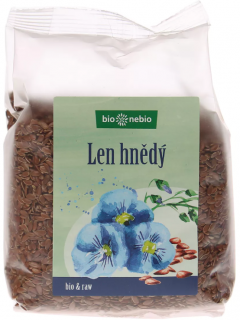 Bio len hnědý 300g Bio