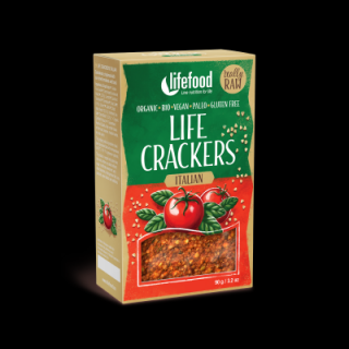 Bio life crackers italské 90 g raw