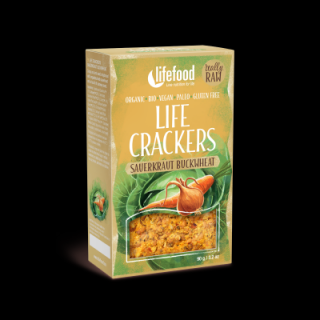 Bio life crackers zelňáky s kyselým zelím 90 g raw