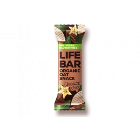 Bio lifebar ovesný s kousky čokolády  62g