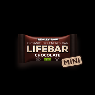 Bio mini lifebar čokoládová 25 g raw
