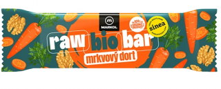 Bio raw tyčinka mrkvový dort 40g