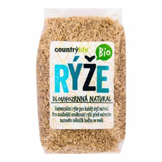 Bio rýže dlouhozrnná natural 500g