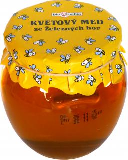 BioNebio Květový med ze Železných hor 650 g