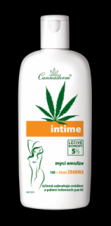 Cannaderm Intime emulze pro intimní hygienu 150 ml
