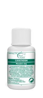 Cayatherm masážní olej 20ml