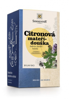 CITRONOVÁ MATEŘÍDOUŠKA BIO 18G