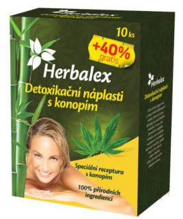 Detoxikač náplasti konopí 10ks