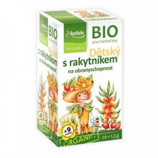 Dětský s rakytníkem čaj bio 30g