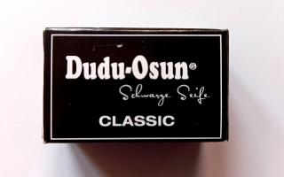 Dudu - Osun černé africké mýdlo 25g