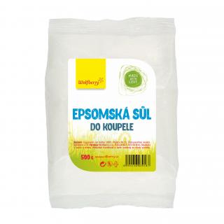 Epsomská sůl do koupele 500 g