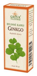 Ginkgo kapky 50 ml (40% líh)