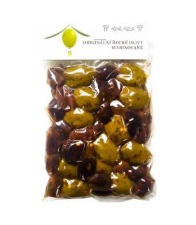 Hermes Marinované olivy mix bez pecky 150 g