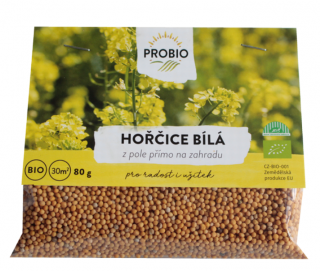 Hořčice bílá 80 g BIO - pro radost i užitek