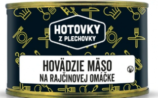 Hovězí maso na rajčatové omáčce 400g