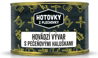 Hovězí vývar s játrovými knedlíčky 400g