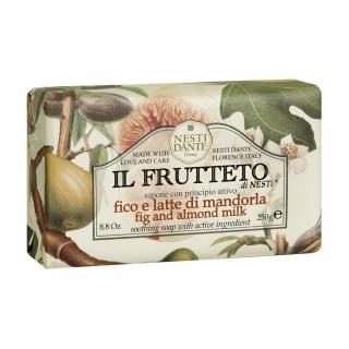 Il Frutteto fico e latte di mandorla mýdlo 250g