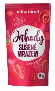 Jahody sušené mrazem 30g